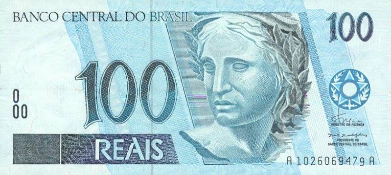 nota 100 reais
