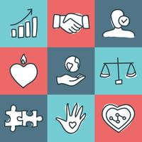 valores-de-valores-fundamentais-gratis-vetor